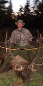 Dave with Elk